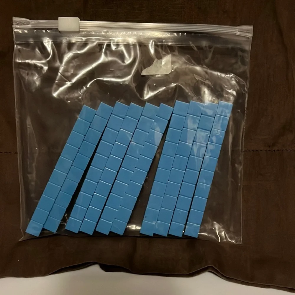 Hand2Mind- Base 10 Rods -Blue - Picture 1 of 1